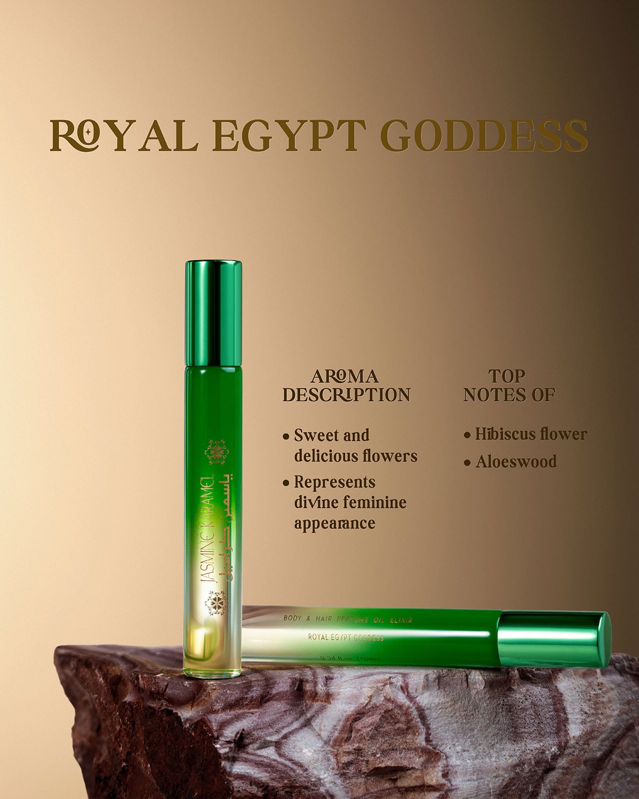 Royal Egypt Goddess - Body & Hair Perfume Oils Elixir